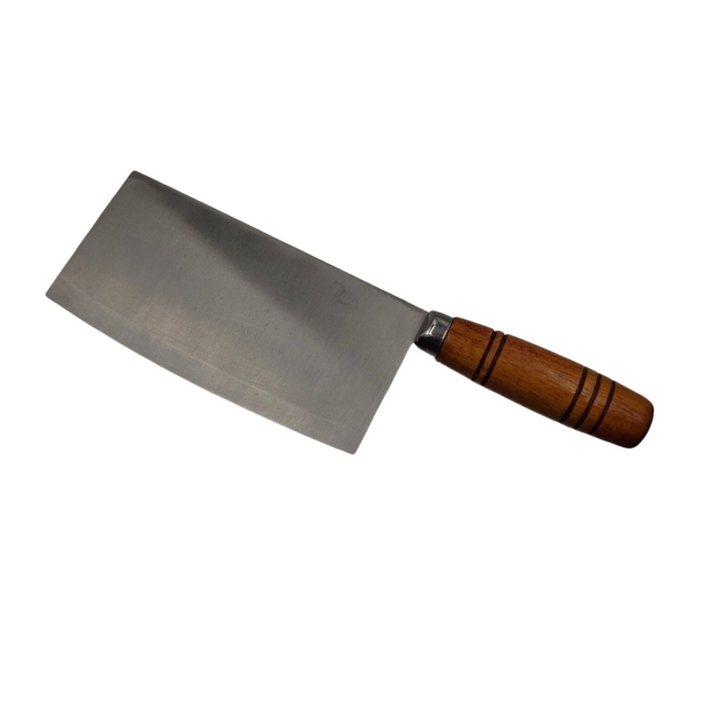 JR 20504 Stainless Steel Meat‎ Cleaver Butcher Knife Wooden Handle 12 Inch O2